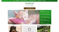 Desktop Screenshot of farmersfeedandseed.com